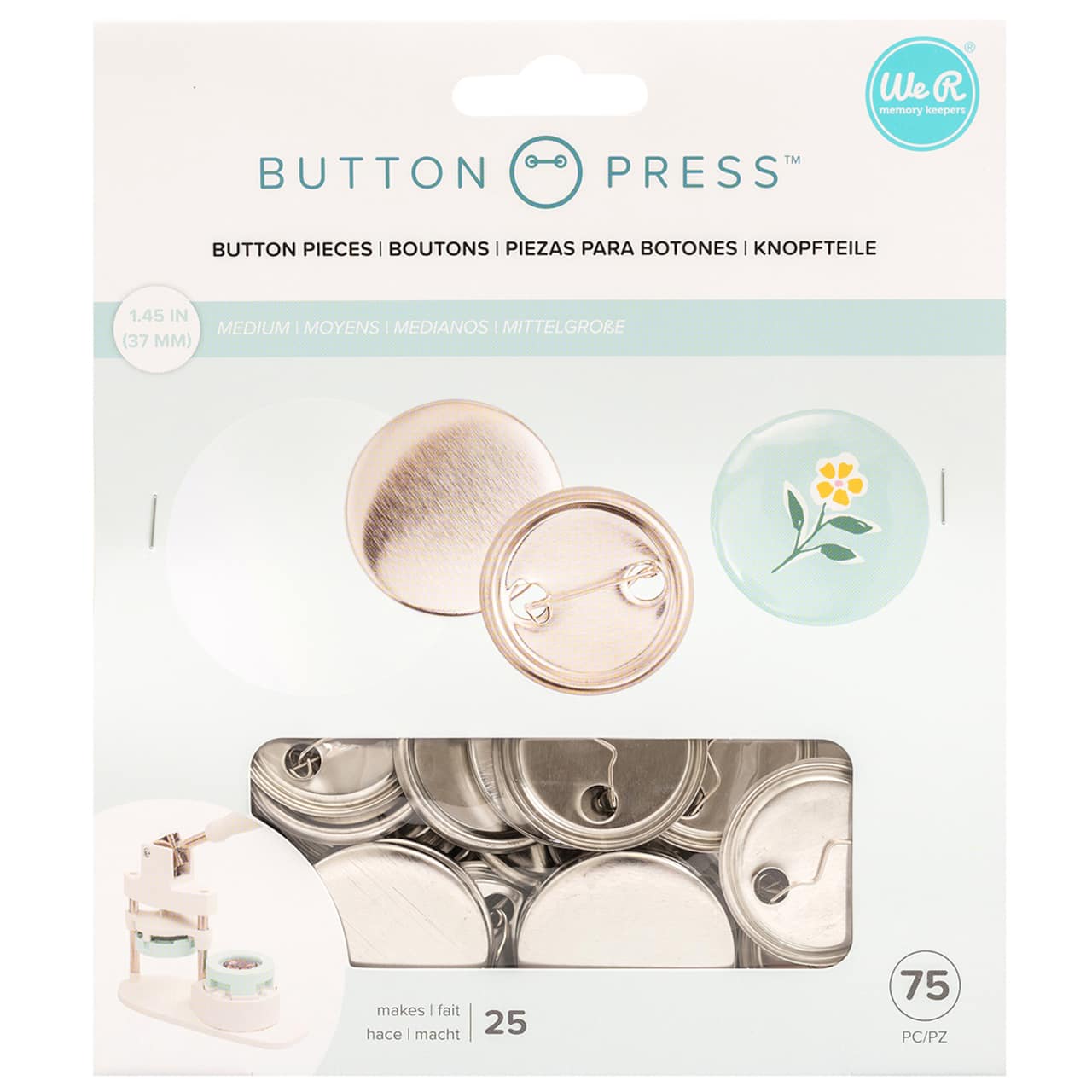 We R Memory Keepers® Button Press™ Medium Button